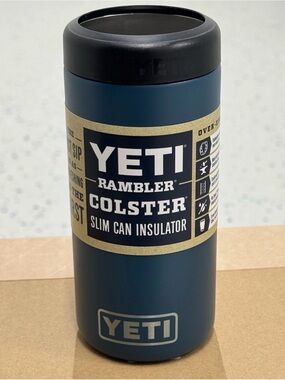 Yeti 12oz Colster Slim Can Insulator Agave Teal | NWT RARE